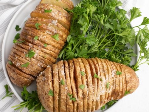 Hasselback potatoes on sale in air fryer