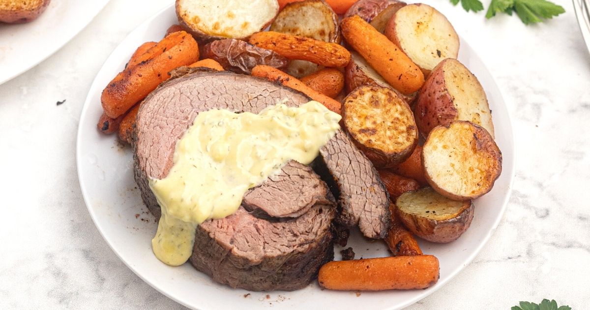 Air Fryer Top Round Roast | Air Frying Foodie