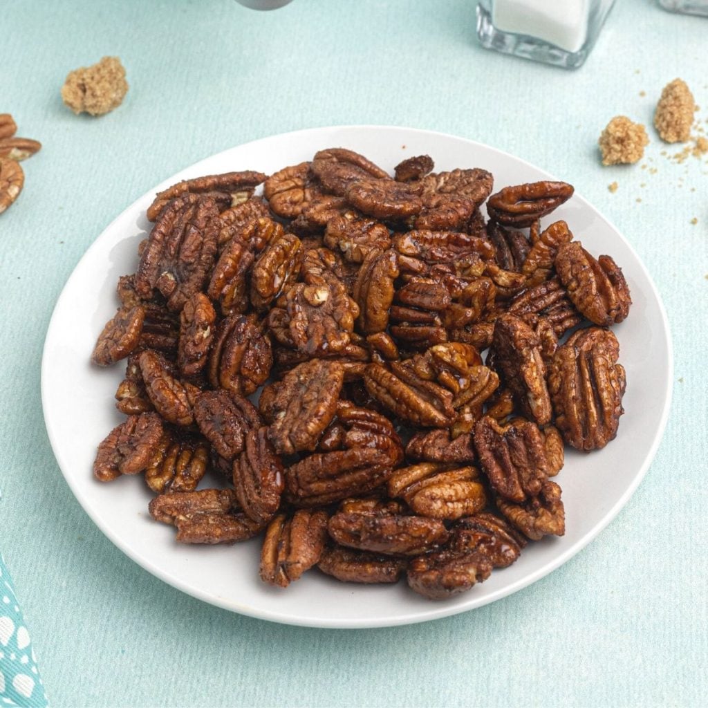 Air Fryer Spiced Pecans Air Frying Foodie