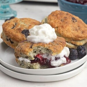 Air Fryer Blueberry Scones - 81