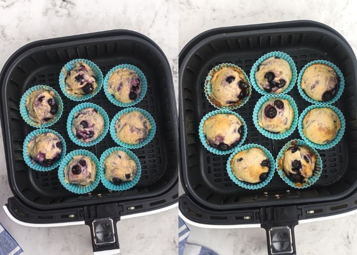 Air Fryer Blueberry Muffin Bites - 28