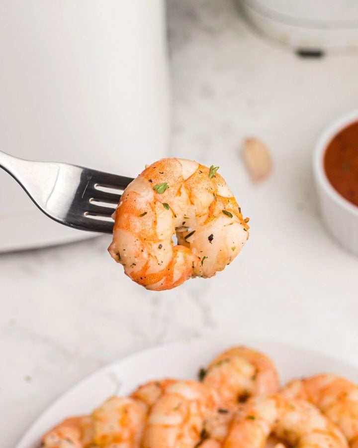 Air Fryer Garlic Butter Shrimp | Air Frying Foodie