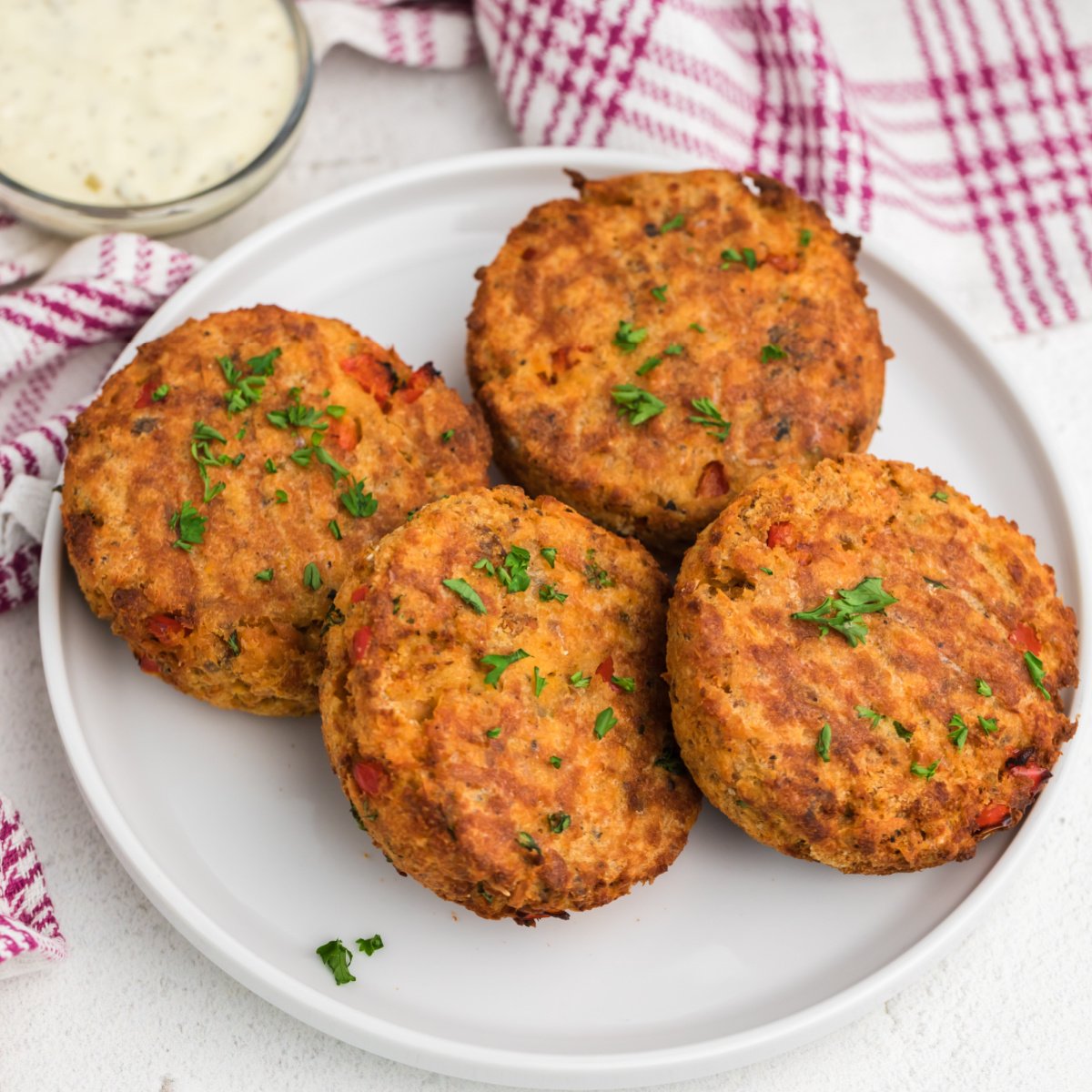 Air frying shop salmon patties