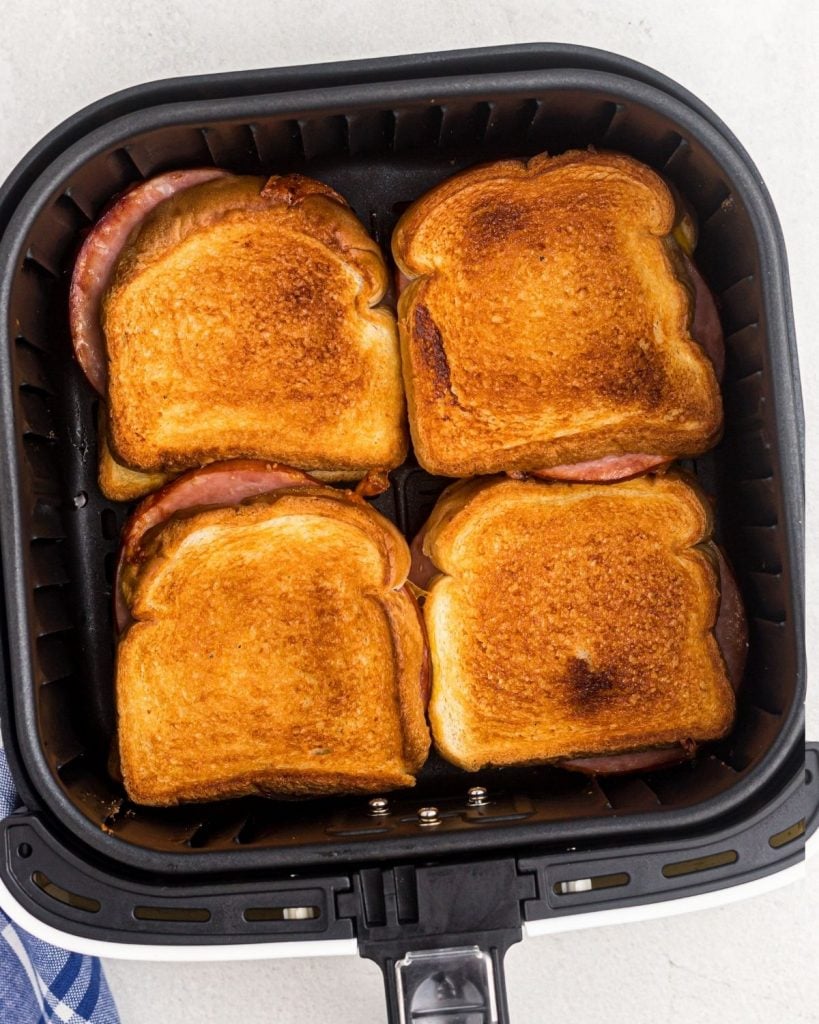 Air Fryer Grilled Ham and Cheese - 1