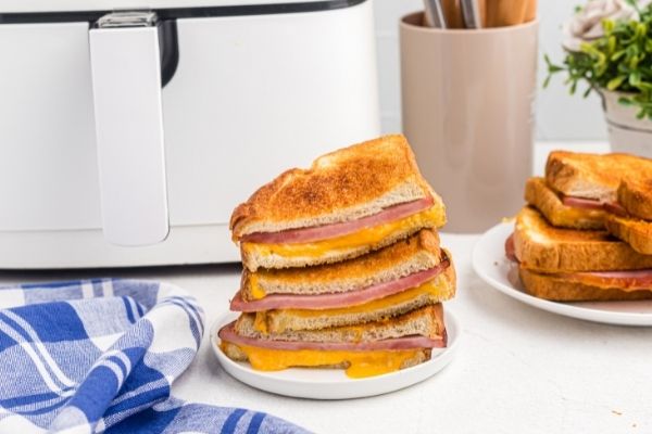 Air Fryer Grilled Ham and Cheese - 77