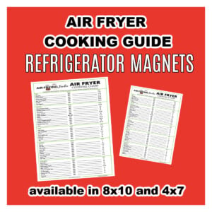 Free Air Fryer Cooking Times Chart · The Typical Mom