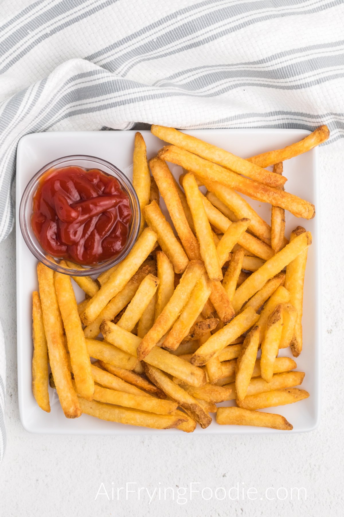 Air Fryer Frozen French Fries {So Crispy!} - Kristine's Kitchen