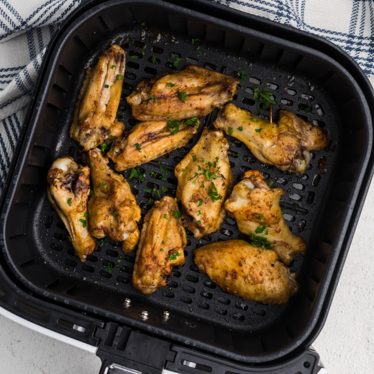 Frozen Chicken Wings in Air Fryer - Air Frying Foodie