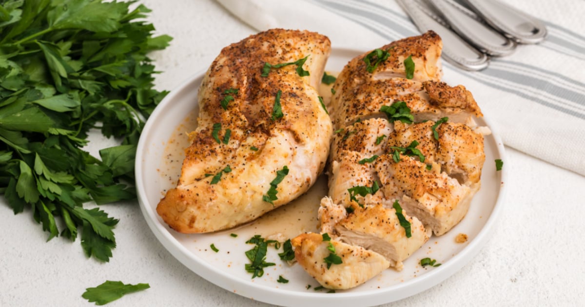 Air fryer outlet chicken breast frozen