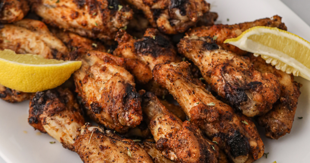 Crispy Air Fryer Lemon Pepper Wings