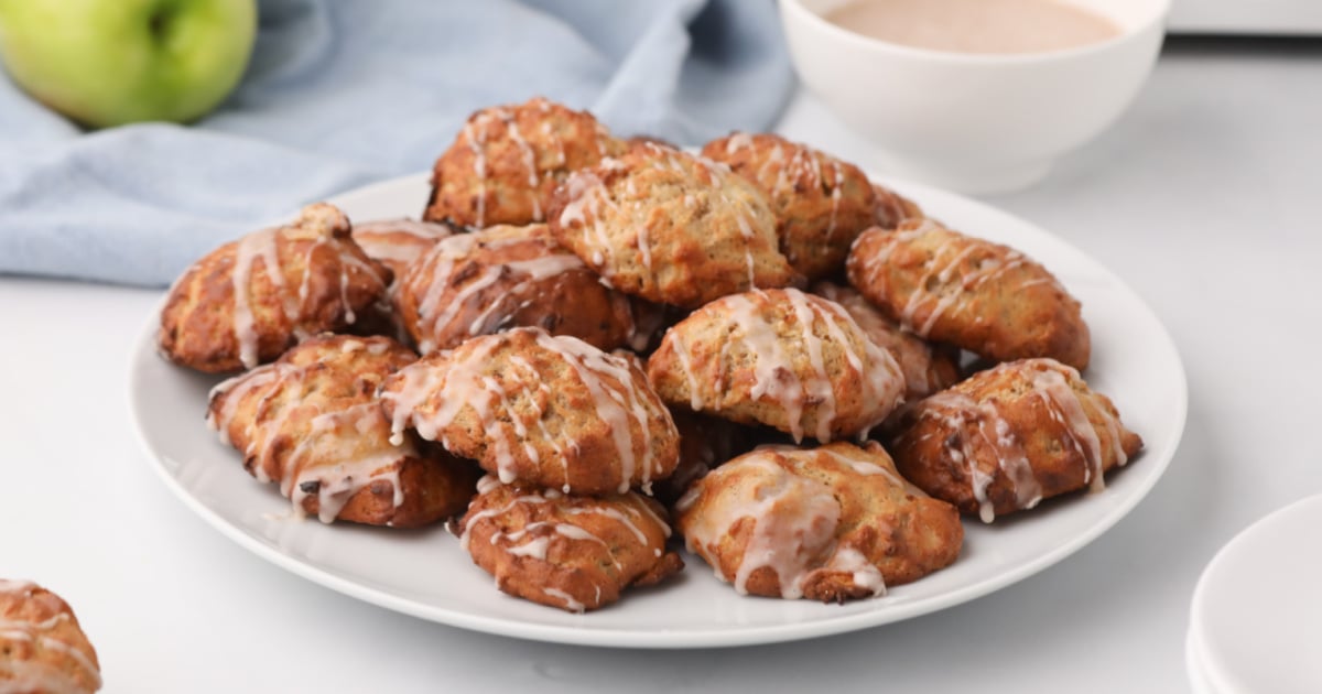 Air Fryer Apple Fritters Air Frying Foodie