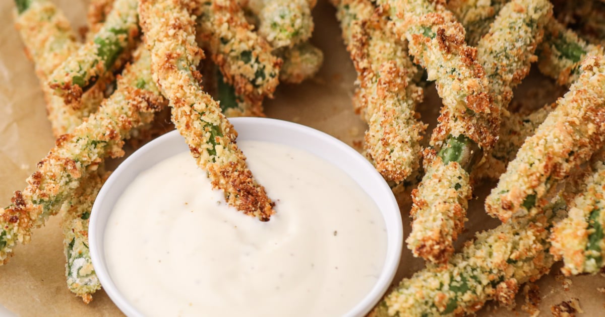 Air Fryer Green Bean Fries