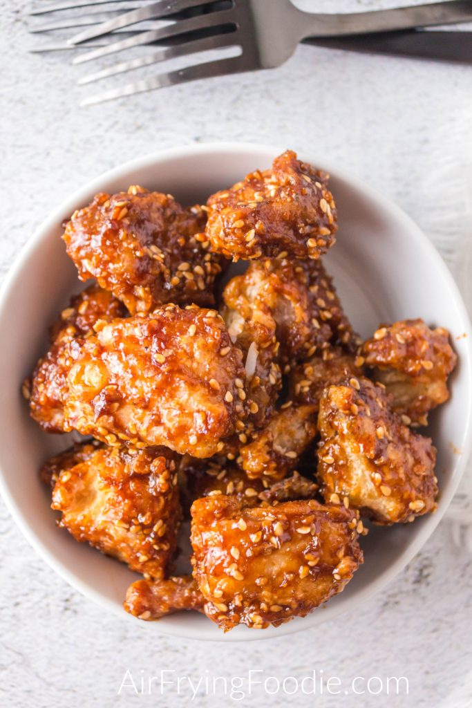 Air Fryer Sesame Chicken | Air Frying Foodie