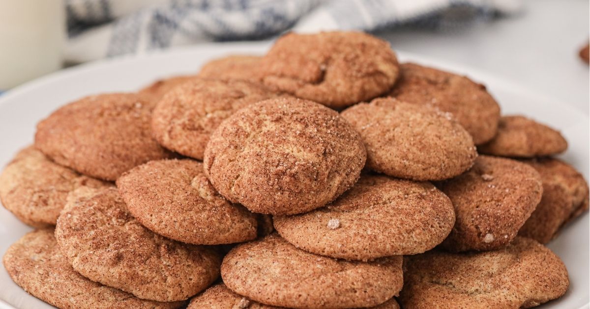 Air Fryer Snickerdoodle Cookies Air Frying Foodie