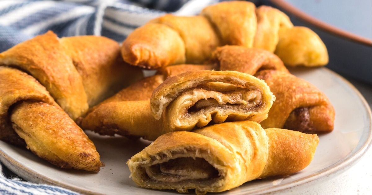 Air Fryer Cinnamon Crescent Rolls Air Frying Foodie
