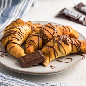Air Fryer Chocolate Croissants - Air Frying Foodie