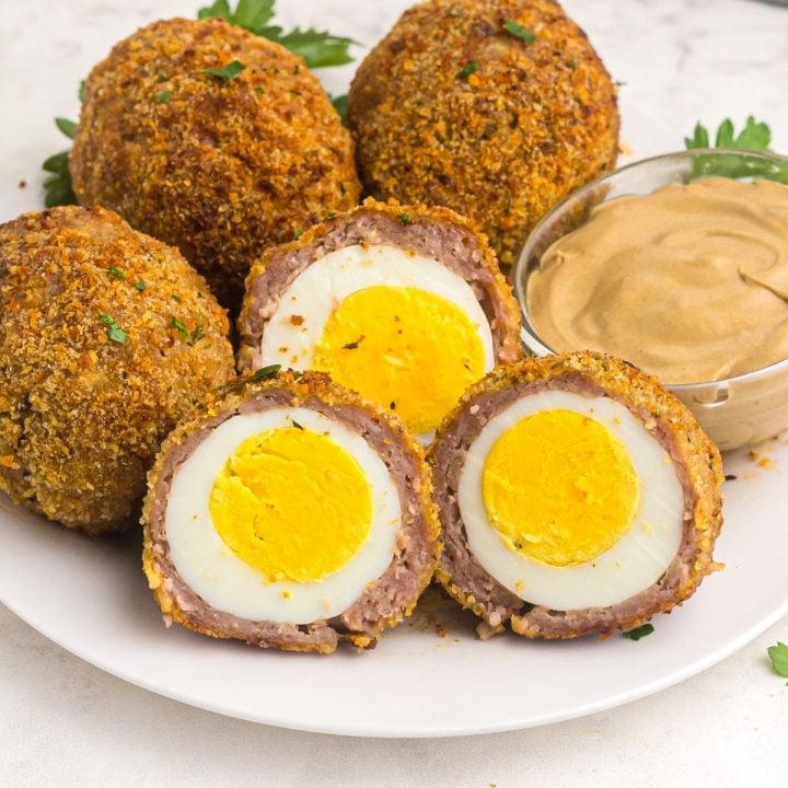 Air Fryer Scotch Eggs Air Frying Foodie