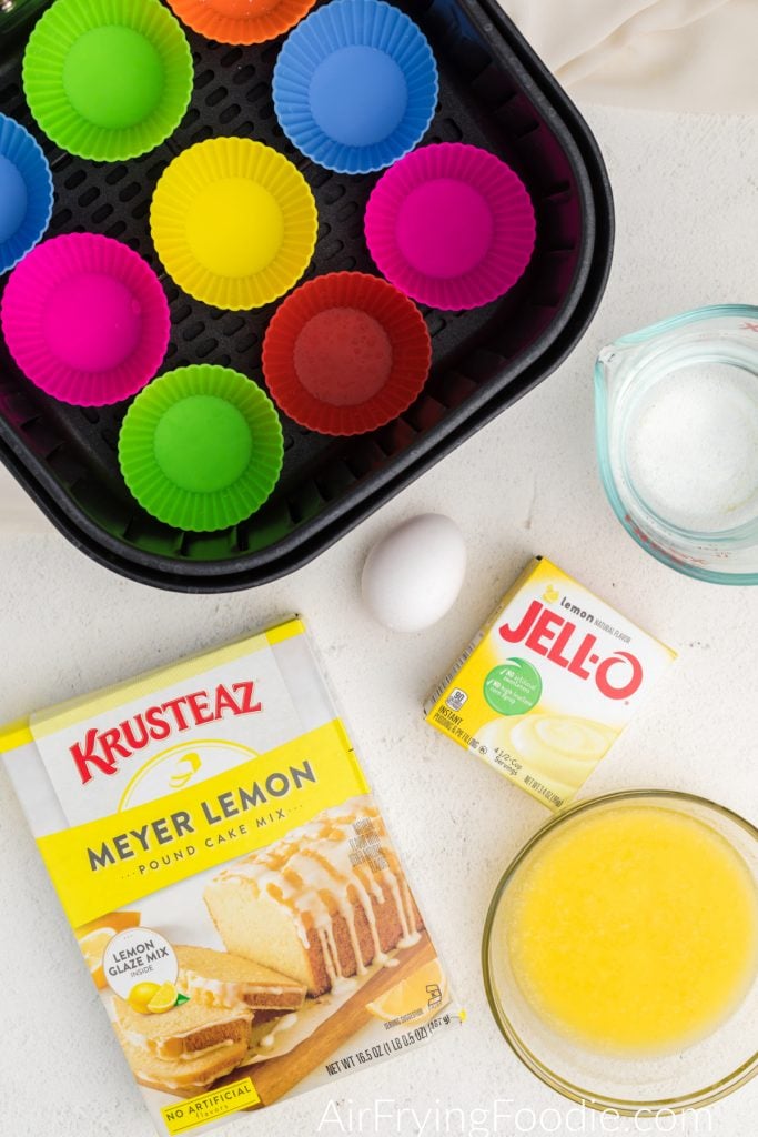 Air Fryer Lemon Poppy Seed Muffins Air Frying Foodie