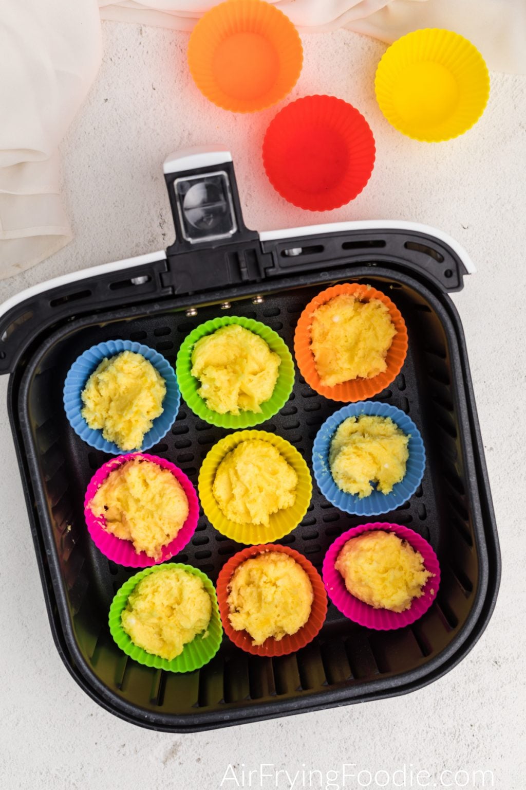 Air Fryer Lemon Poppy Seed Muffins Air Frying Foodie