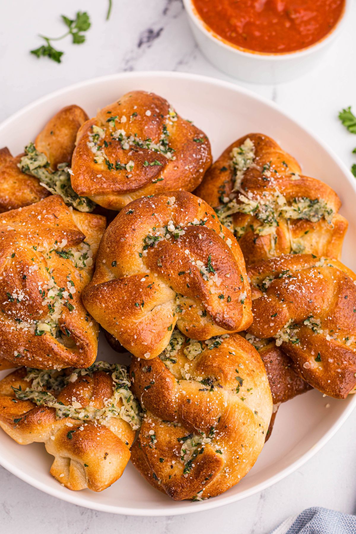 Air Fryer Garlic Knots Air Frying Foodie