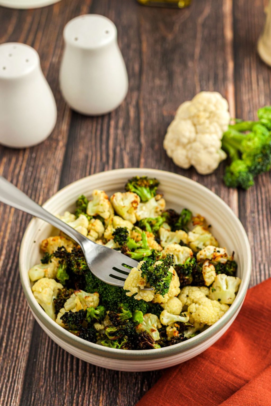 Air Fryer Broccoli and Cauliflower Air Frying Foodie