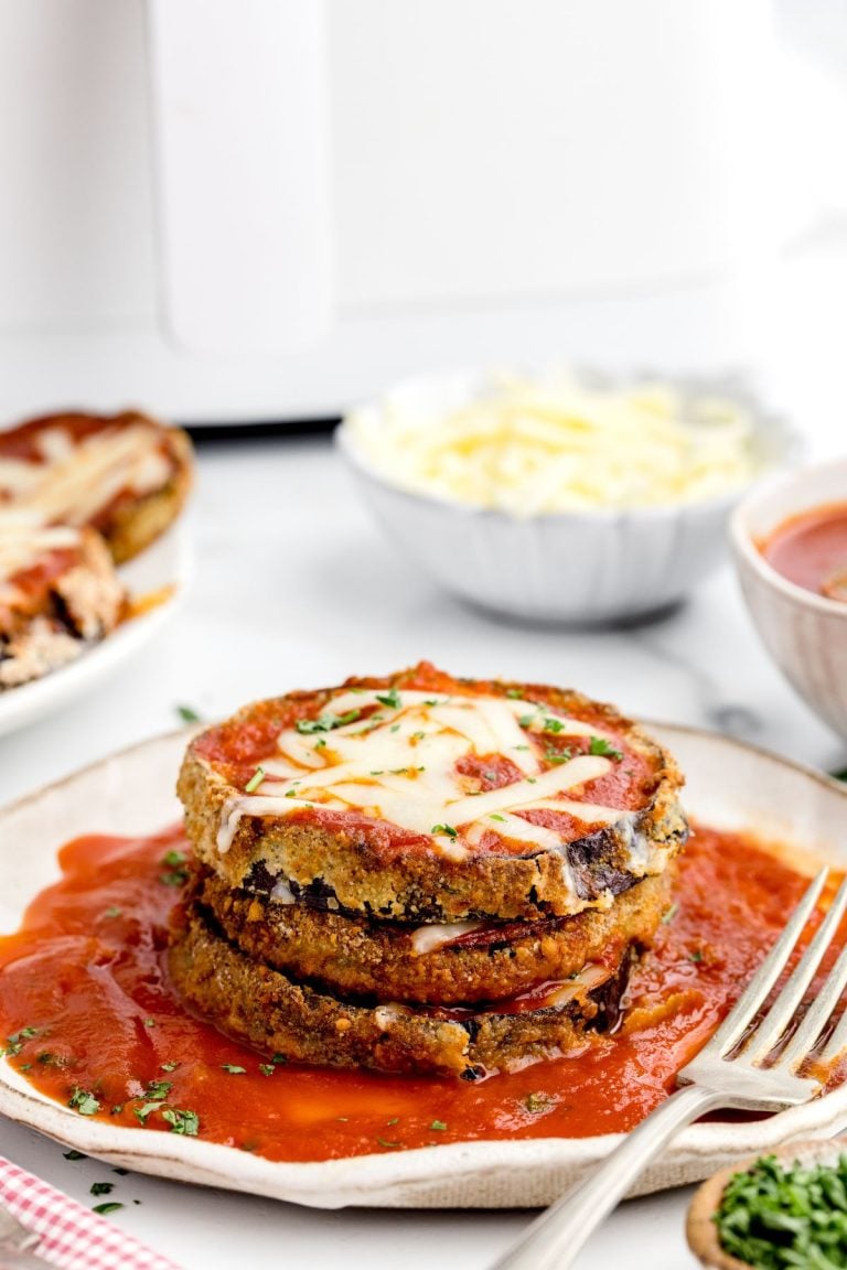 Air Fryer Eggplant Parmesan Air Frying Foodie