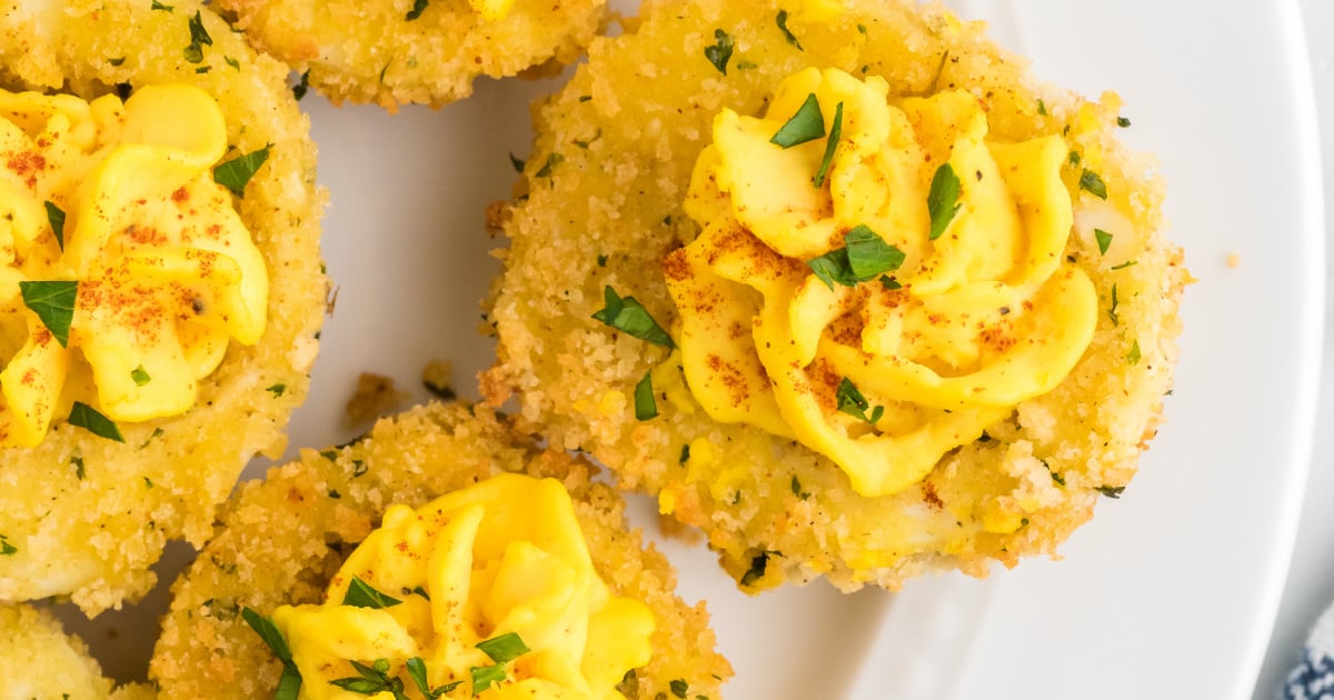 Air Fryer Deviled Eggs