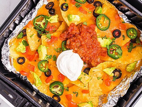 Air Fryer Nachos | Air Frying Foodie
