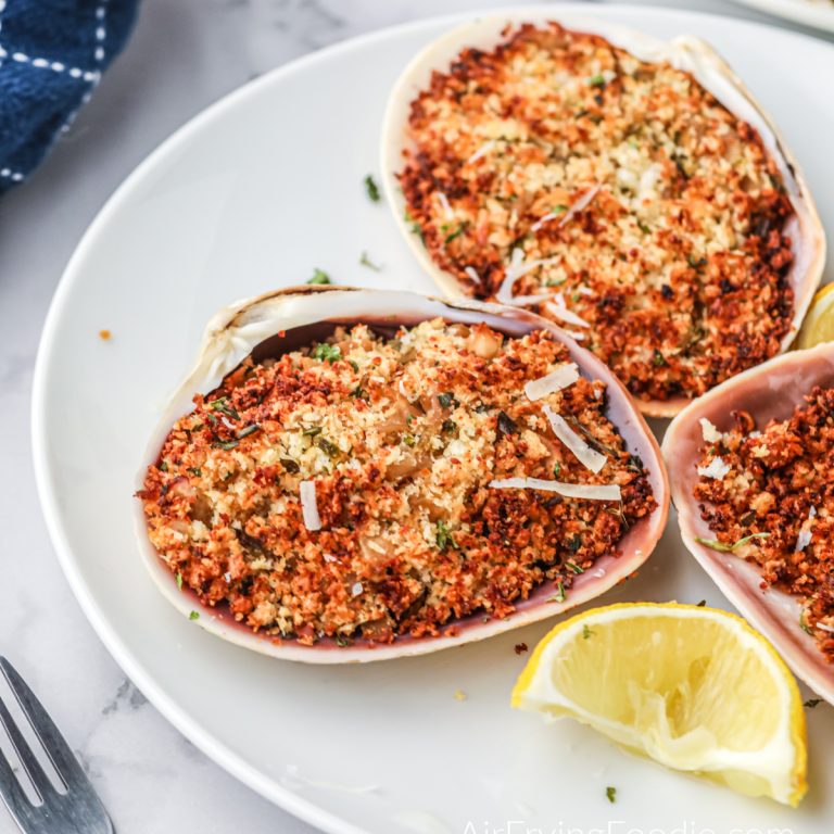 Air Fryer Stuffed Clams Air Frying Foodie