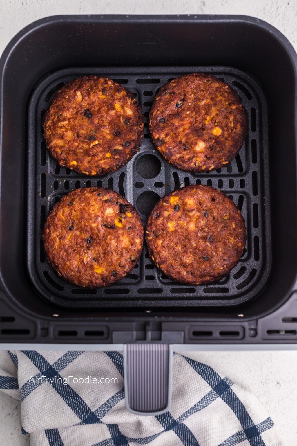 Air Fryer Black Bean Burger Air Frying Foodie