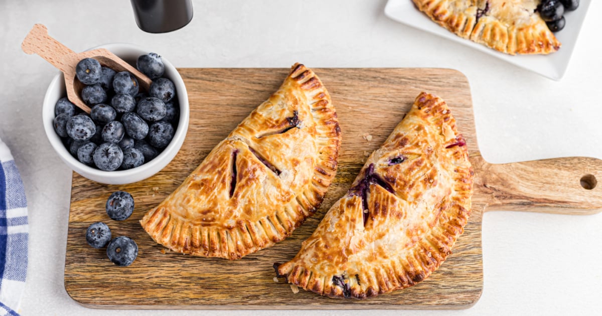 Air Fryer Blueberry Hand Pies