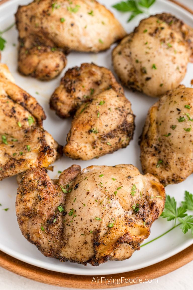 Air Fryer Boneless Chicken Thighs Air Frying Foodie