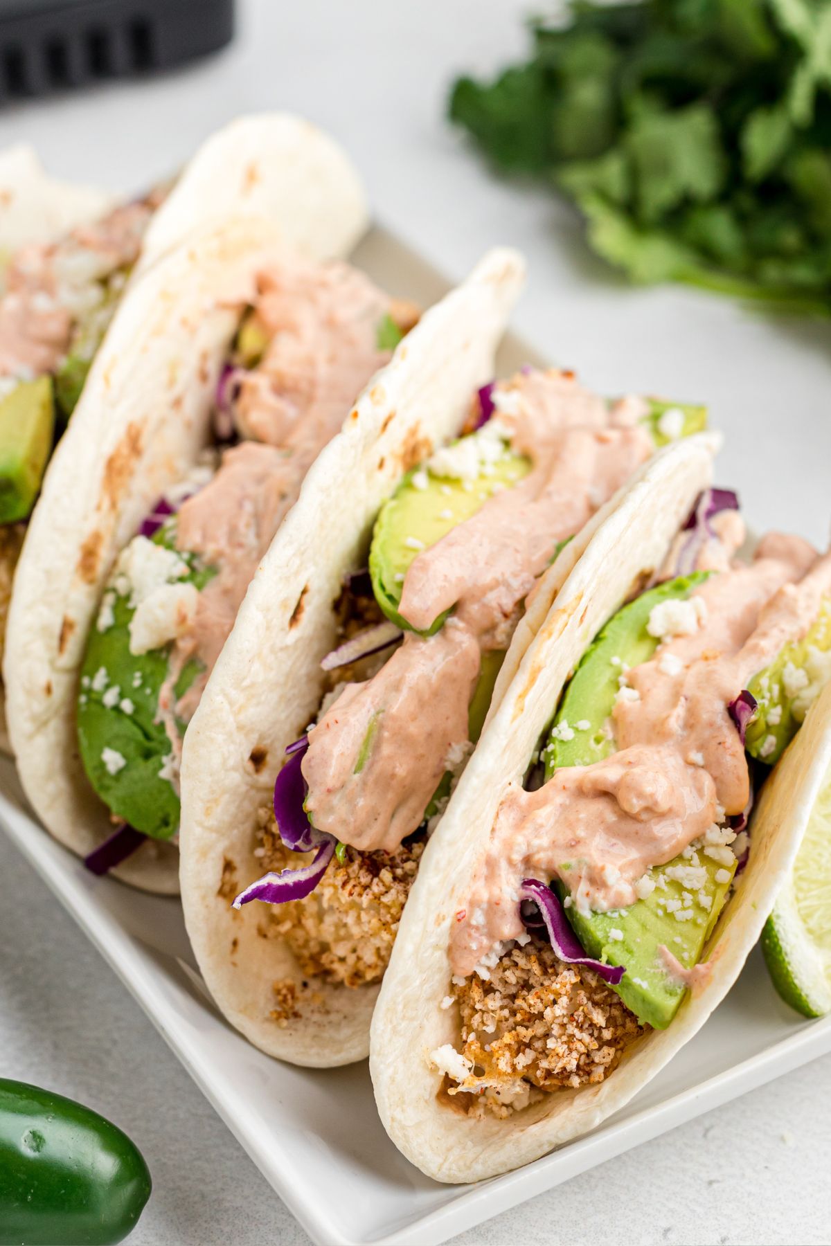 Air Fryer Fish Tacos | Air Frying Foodie
