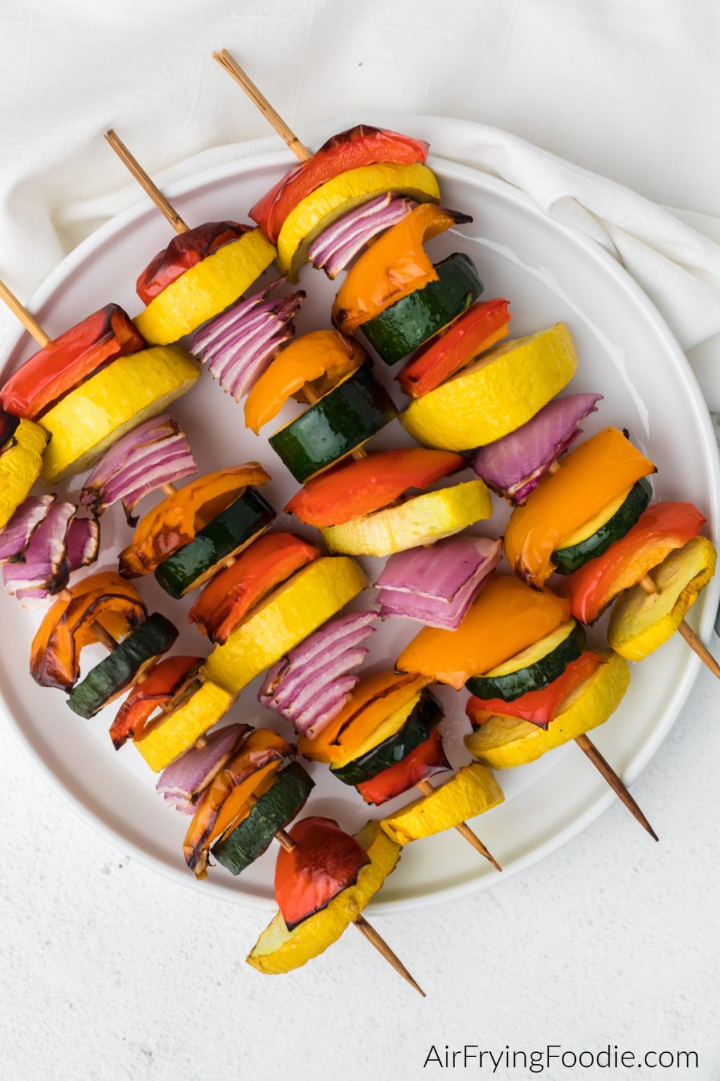 Air Fryer Vegetable Kabobs Air Frying Foodie