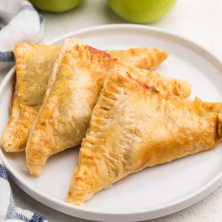 Triangular Apple Air Fryer Apple Turnover | Air Frying Foodie