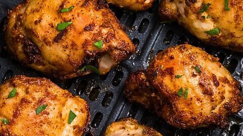 Frozen chicken thighs air fryer best sale