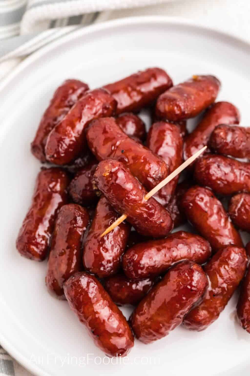 Air Fryer BBQ Little Smokies (EASY!) Air Frying Foodie