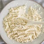 Homemade Ranch Seasoning mixture and a spoonful of Ranch mixture above.