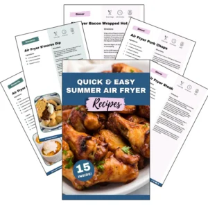 Summer recipes ebook cover